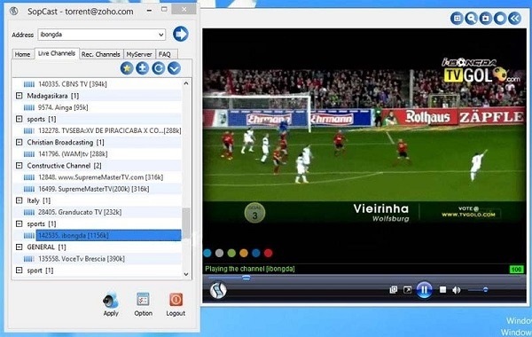 Cách sử dụng Sopcast xem bóng đá như thế nào?