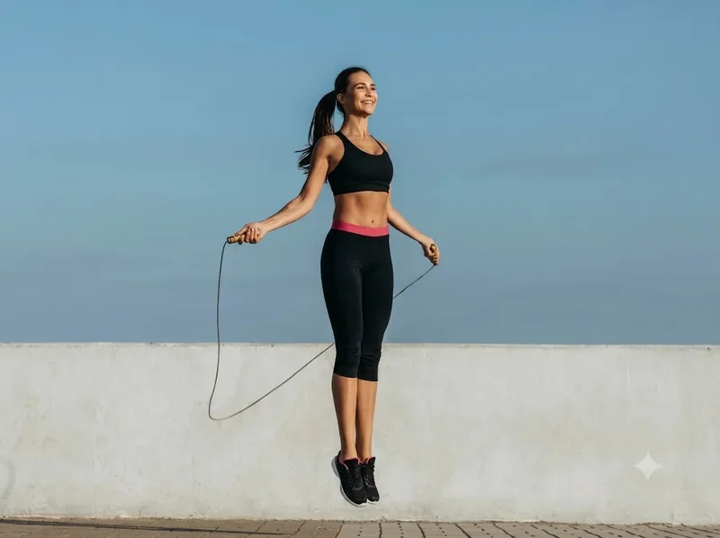 Nhảy dây đều đặn giúp duy trì thói quen vận động tích cực